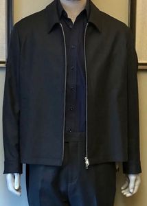 Men's Black Bomber Jacket