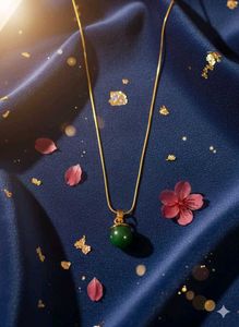 Emerald Pendant Necklace