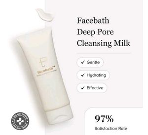 Facebath Milky Foaming Cleanser.