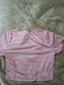 y2k Pink Butterfly Crop Top🎀🦋
