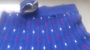 Uniform - 2 brown pleated skirts+free blue skirt