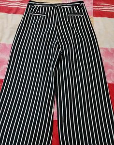 High waist Striped Wide-Leg Pants