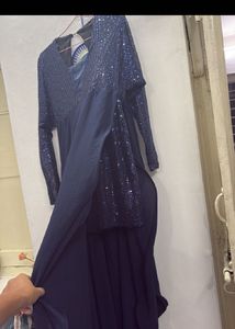 Sparkling Sequin Sleeve Dress