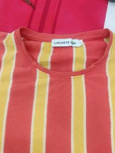 Striped Lacoste T-Shirt
