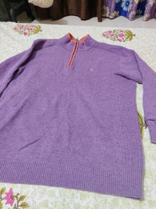 Mens Purple Chain Sweater