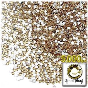 500 gram golden Rhinestone stone