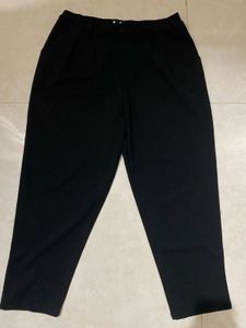 Black Straight Fight Formal Pant