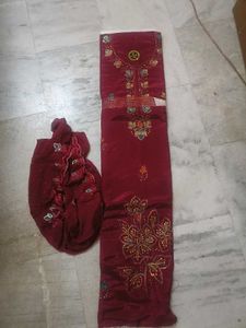 Beautiful Teal Embroidered Kurta Set