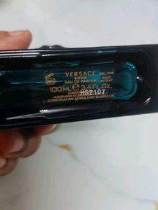 Empty Bottle of Versace Eros