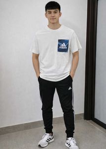 Adidas White T-Shirt