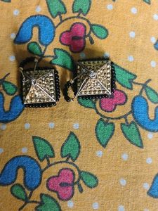 Exquisite Ethnic Square Earrings