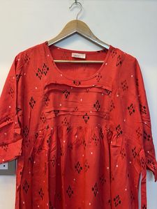 Coral Pink Maternity Dress