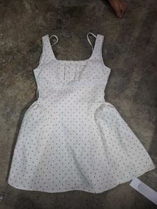 Charming Polka Dot Fit & Flare Dress