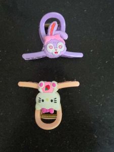 Cute Cartoon Hair Clips (Set of 2)
