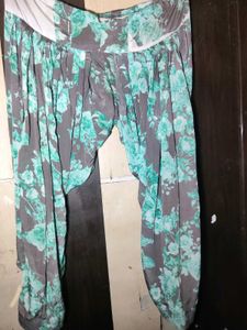 Floral Print Palazzo Pants
