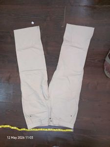 Men's Beige Casual Pants