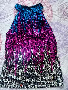 Secquence Sleeveless Top For Girls.
