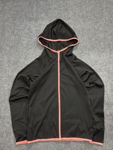 Stylish Black Zip-Up Hoodie