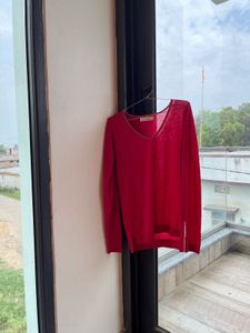 Redish Pink Premium knitted Top