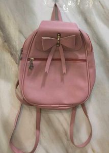 Cute Pink Bow Backpack