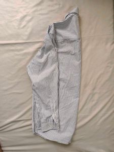 Men's Striped Button-Down Shirt