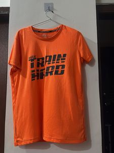HRX Training Orange T-Shirt