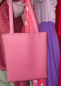 Pink Eiffel Tower Tote Bag