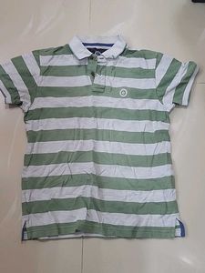 Men's Striped Polo T-Shirt