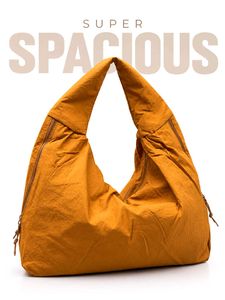 Spacious &amp; Stylish Mustard Yellow Hobo Bag