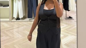 Sleek Black Sleeveless Vest Top