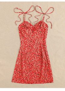 Floral Print Halter Neck Mini Dress