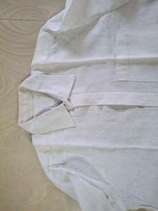 plain white formal shirt