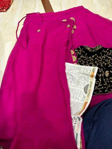 Vibrant Pink Lehenga Choli Set