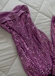 Sparkling Purple Sequin Gown limited edition 🎀📍�