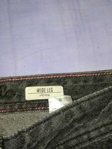 Dark Wash Wide Leg Jeans
