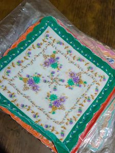 Multicolored Floral Print Set Of 2 Rum