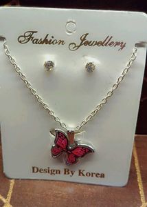Butterfly Jewelry Set