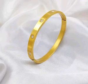 Gold Plated Kada..Oval Shape