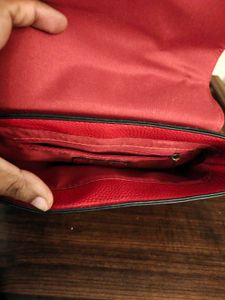 Accessorize London Red Bee Sling Bag