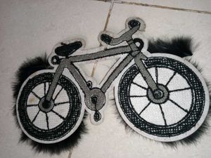 Unique Furry Bicycle Patch