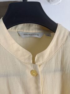 Butter Yellow Short Sleeve Shirt