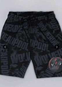 Men Deadpool & Wolverine Printed Regular Fit Short