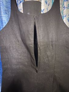 Vintage Glittery Square neck fitted top