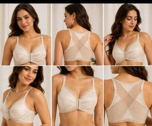 Playtex Premium Off-White Stretch Lace Bra