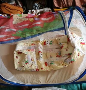 New Unused Bed &amp; Net For Babies