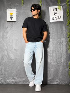 WRANGLER Light Wash Relaxed Fit Jeans