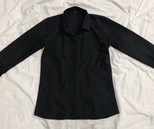 Black Formal-Casual Shirt | Versatile & Classy 🖤