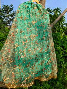 Stunning Sequined Floral Skirt