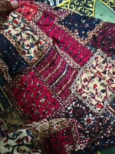 Boho Patchwork short kurti