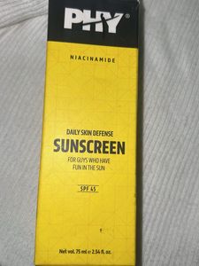 PHY Daily Skin Defense Sunscreen SPF 45